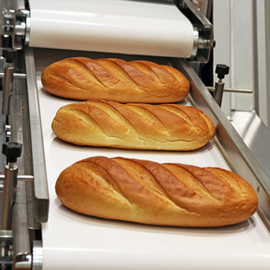 PU - Polyurethane conveyor belts for biscuits and bread manufacturing