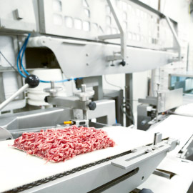 Conveyor belt for meat or meat processing